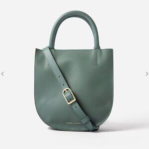 Minor History Leather Crossbody Green Purse